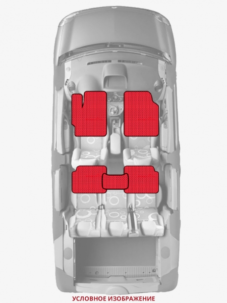 ЭВА коврики «Queen Lux» стандарт для Audi S7