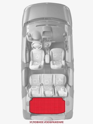 ЭВА коврики «Queen Lux» багажник для Nissan Pathfinder